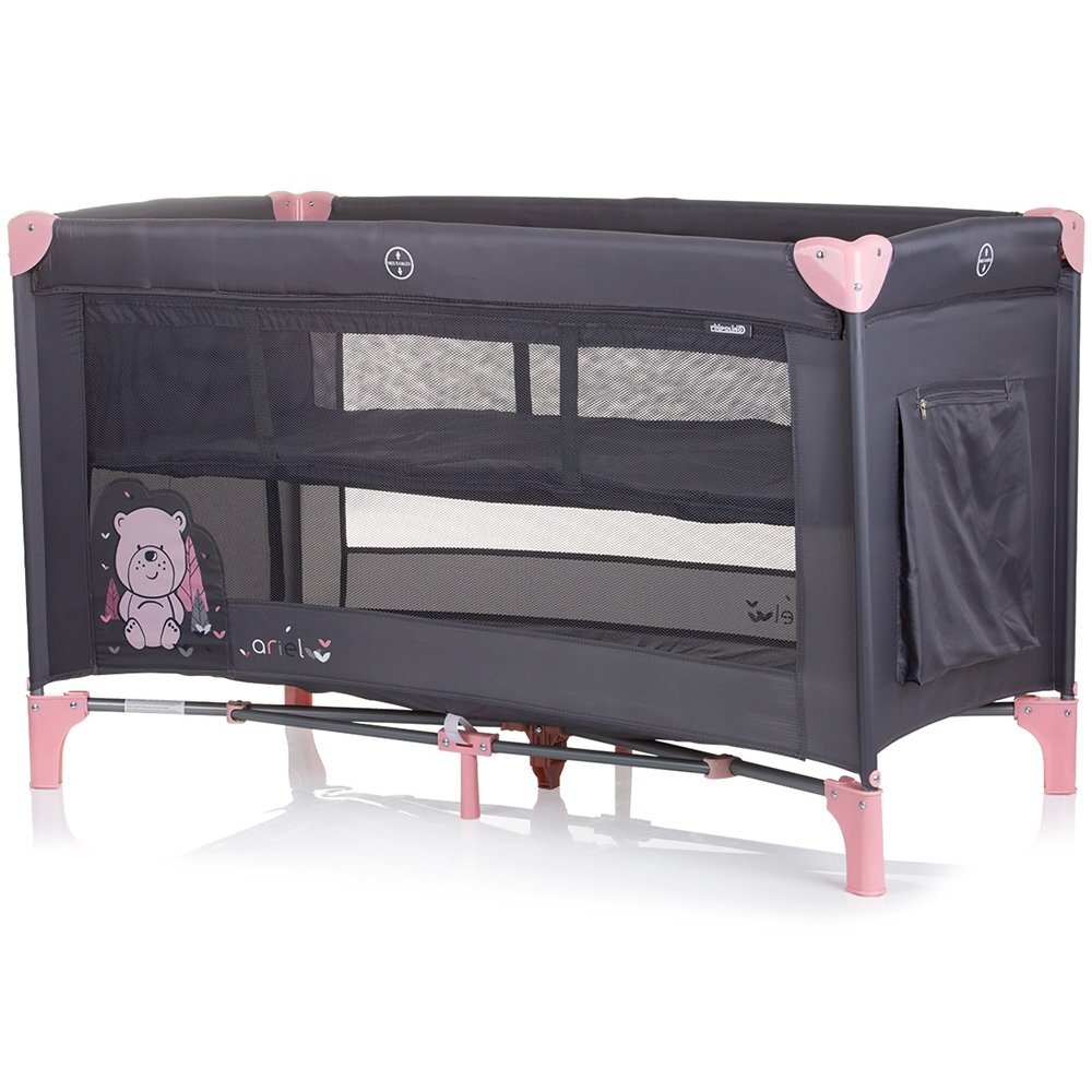 CHIPOLINO Patut pliabil Ariel flamingo