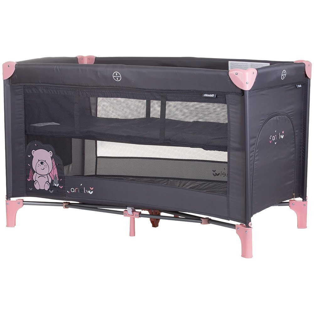 CHIPOLINO Patut pliabil Ariel flamingo
