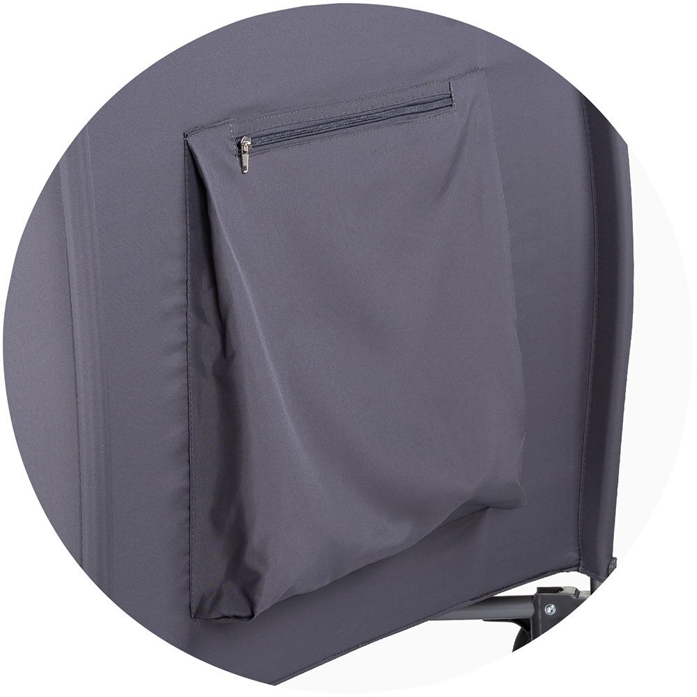 CHIPOLINO Patut pliabil Bella Anthracite cu doua nivele intrare laterala cu fermoar 2 roti cu frane saltea de infasat carusel muzical geanta pentru transport buzunar si organizator accesorii