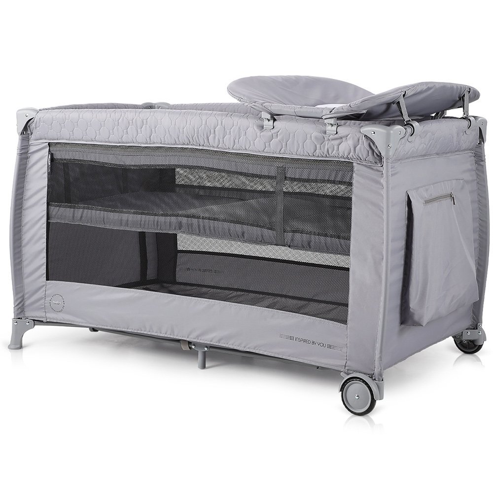 CHIPOLINO Patut pliabil Bella ash grey