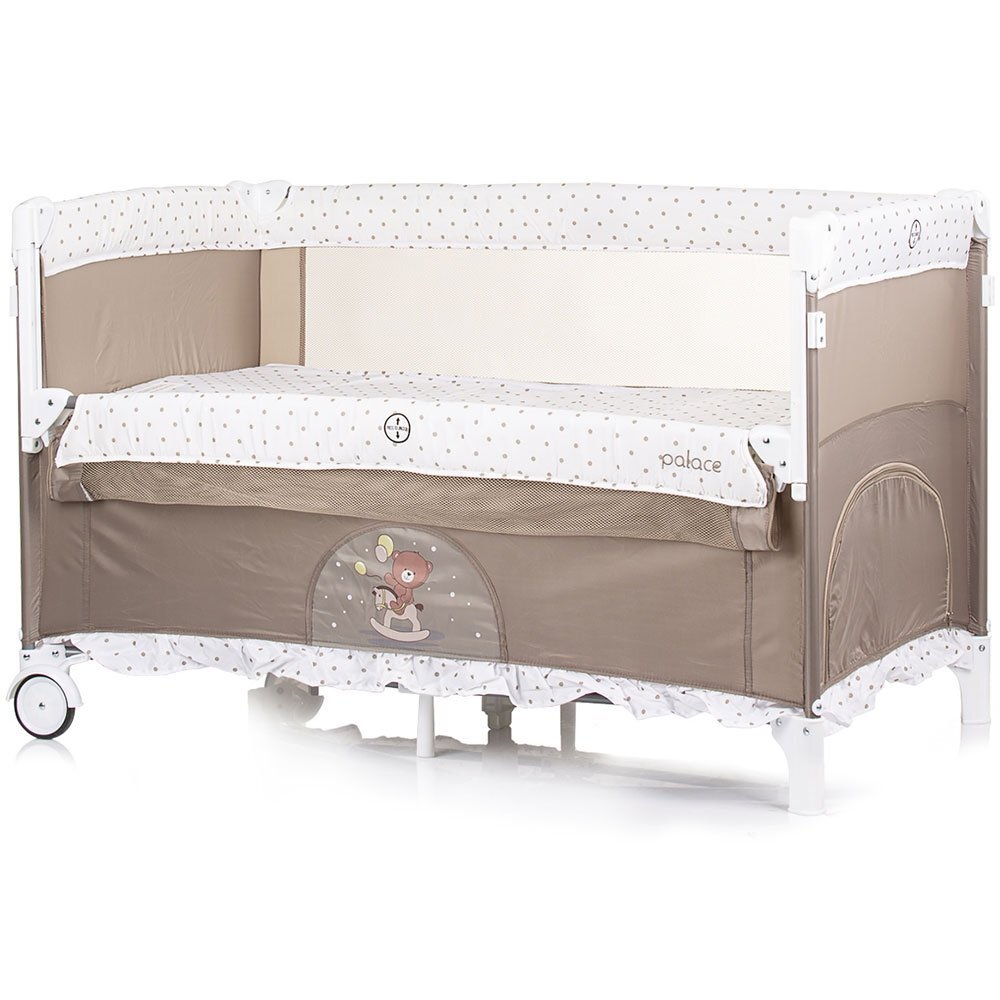 CHIPOLINO Patut pliabil Palace Bear beige
