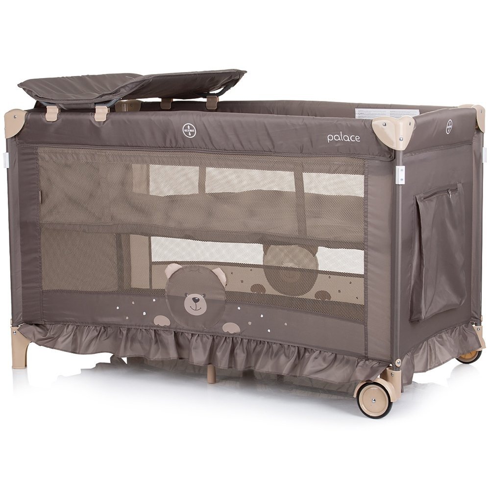 CHIPOLINO Patut pliabil Palace Bear beige