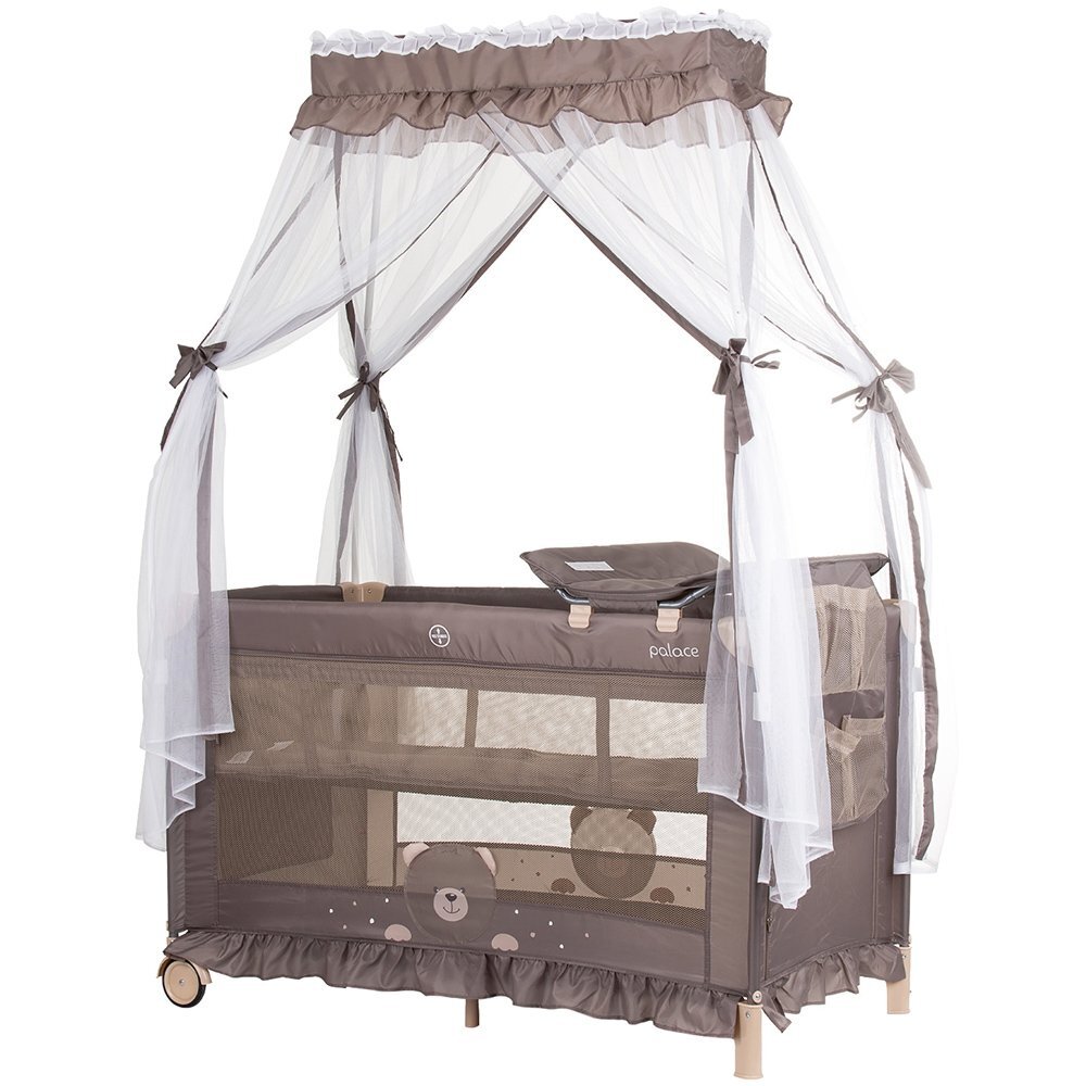 CHIPOLINO Patut pliabil Palace Bear beige