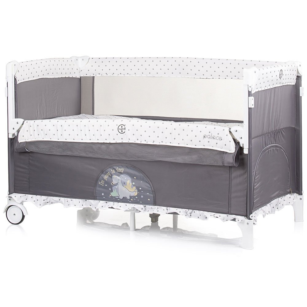 CHIPOLINO Patut pliabil Palace Dino grey