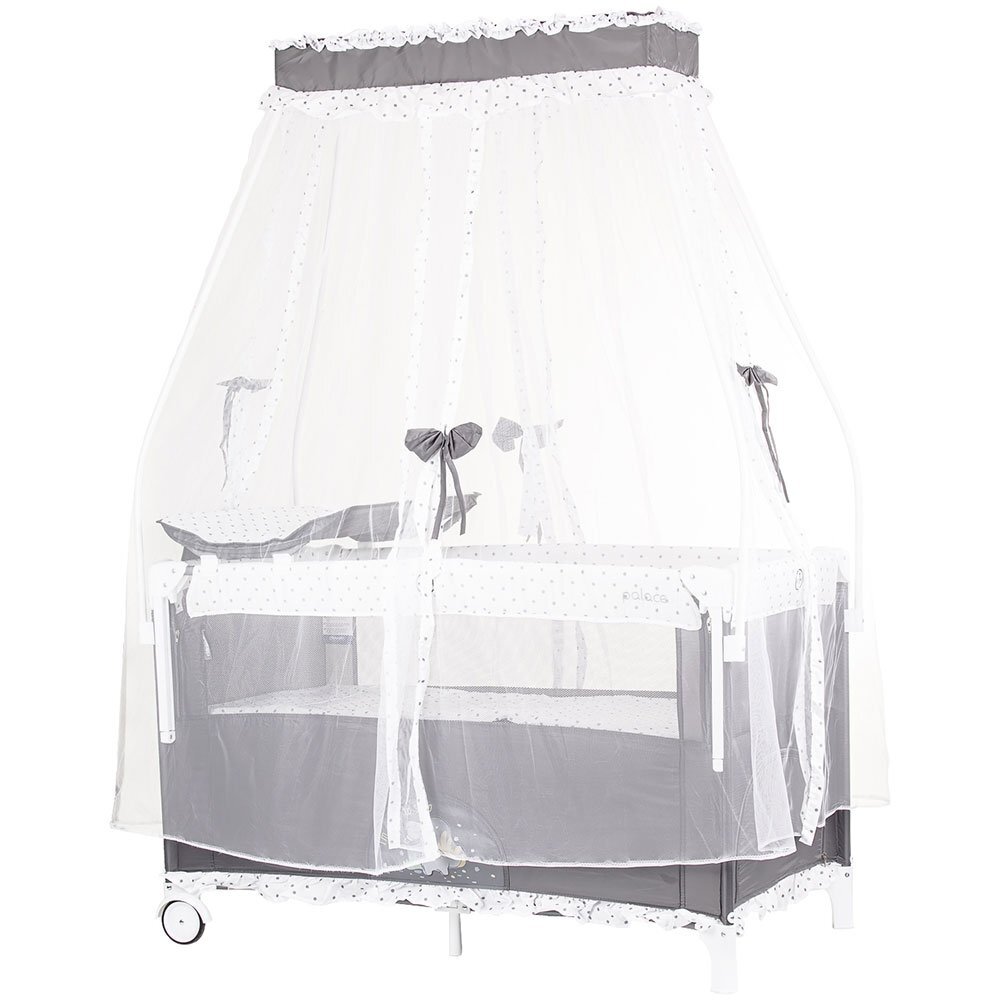 CHIPOLINO Patut pliabil Palace Dino grey
