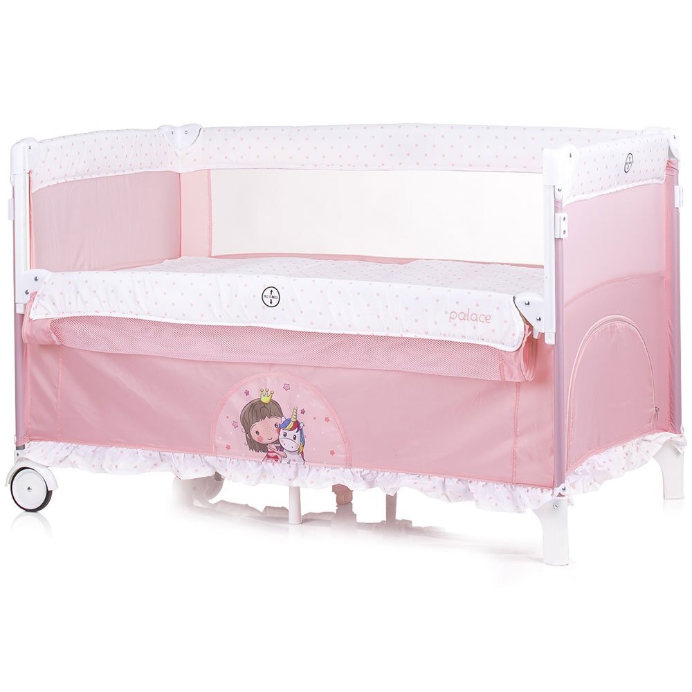 CHIPOLINO Patut pliabil Palace Princess pink