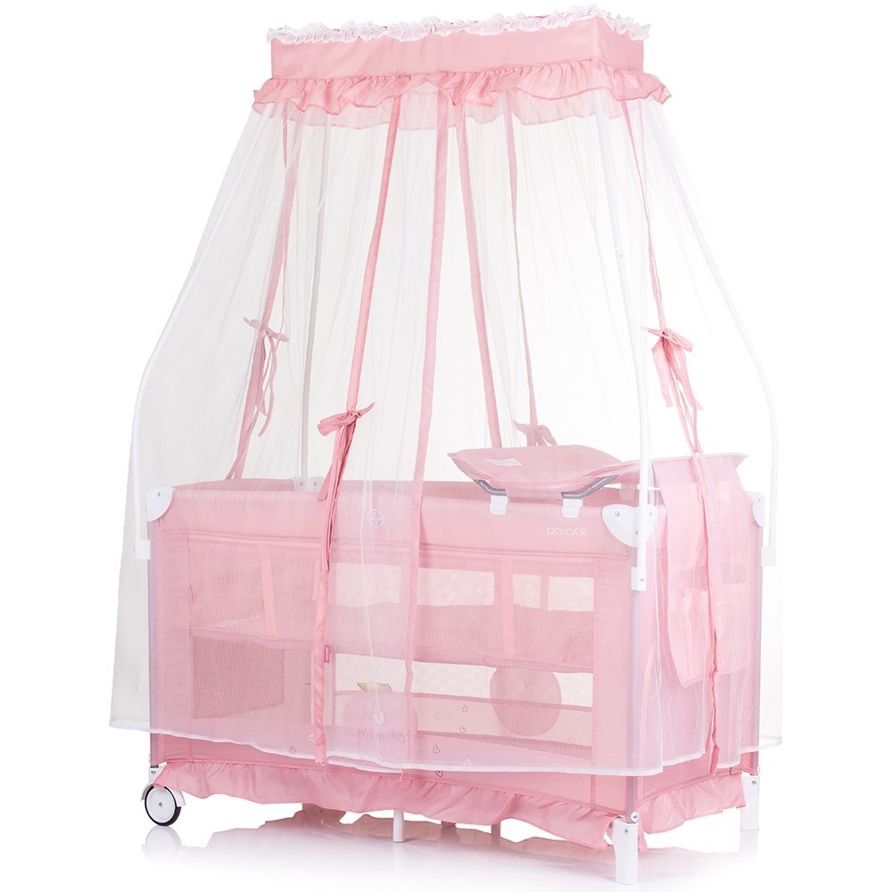 CHIPOLINO Patut pliabil Palace Princess pink