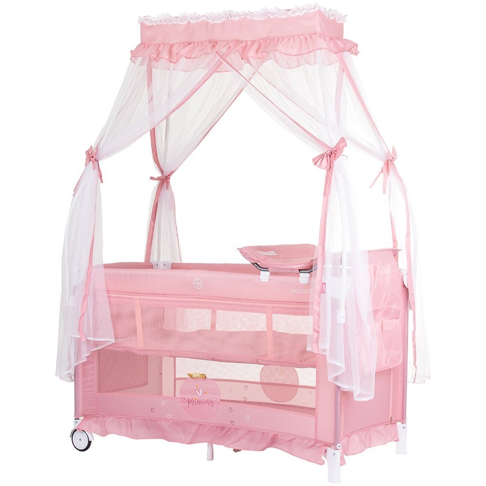 CHIPOLINO Patut pliabil Palace Princess pink