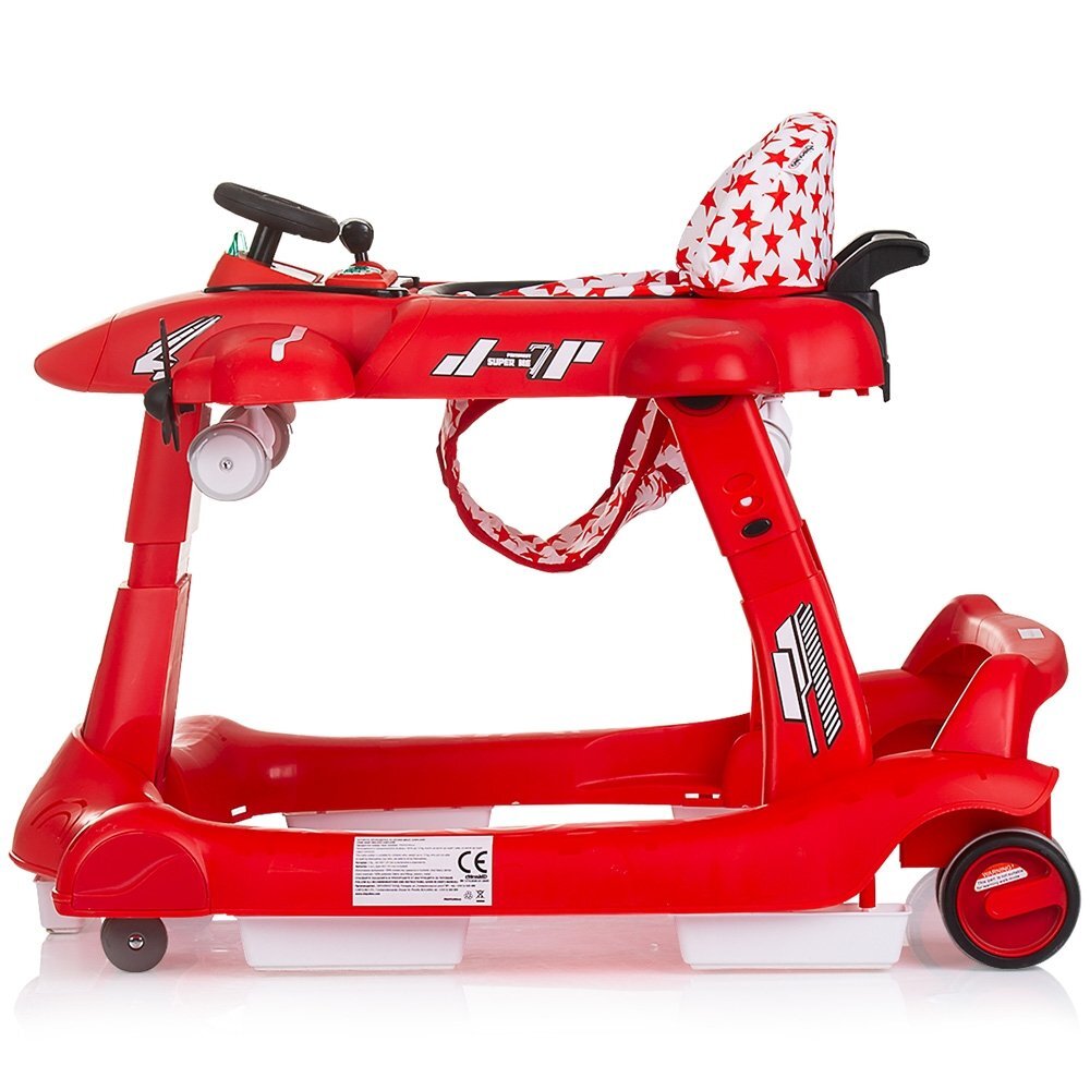 CHIPOLINO Premergator Airplane 3 in 1 red