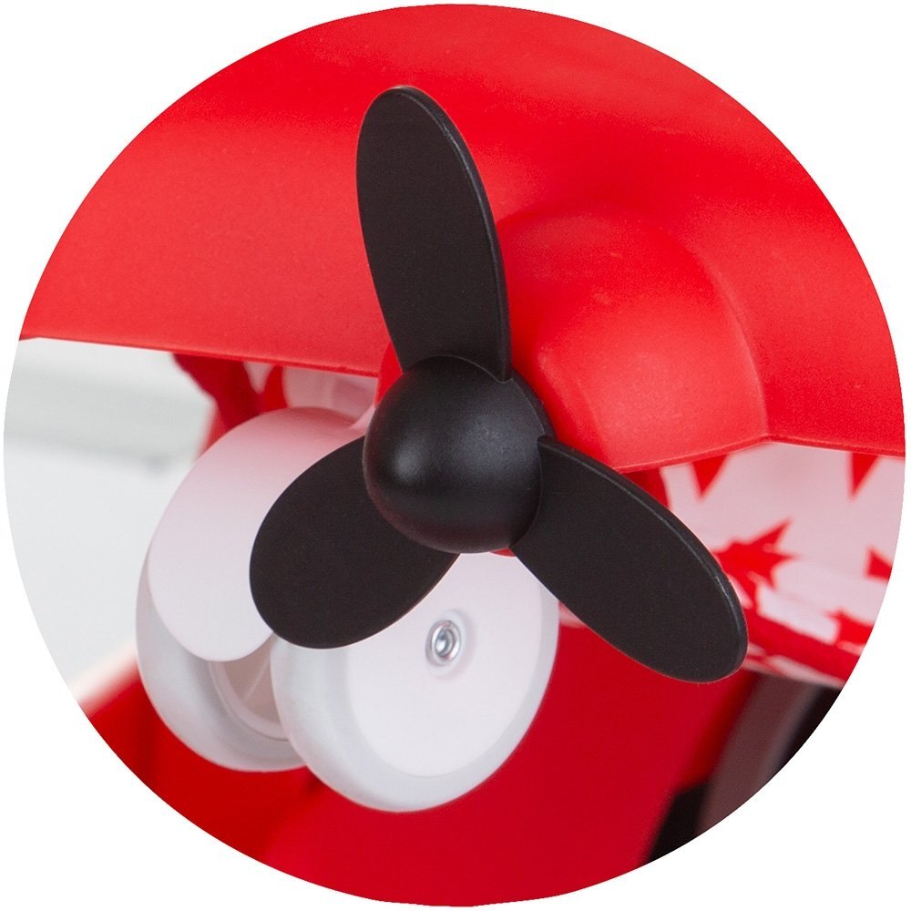CHIPOLINO Premergator Airplane 3 in 1 red