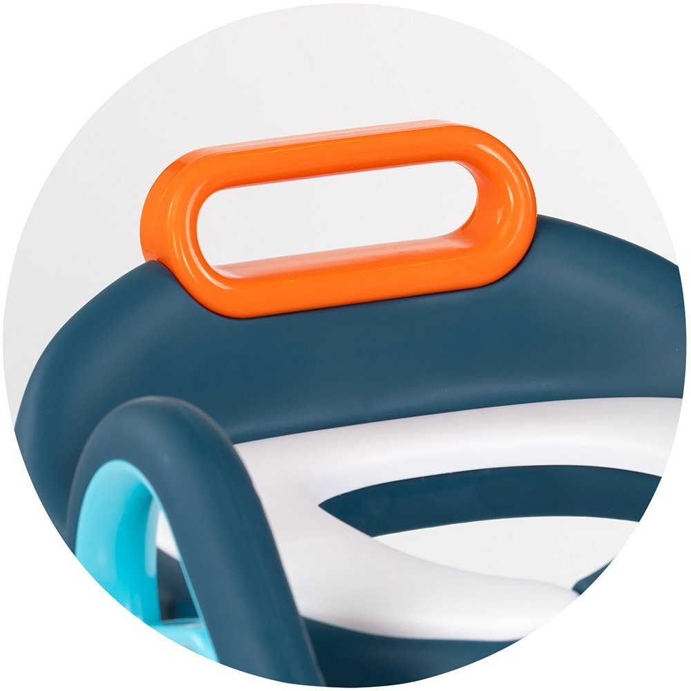 CHIPOLINO Reductor toaleta cu scara Flippy blue