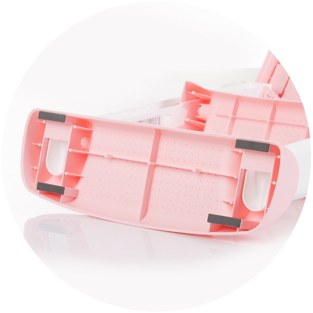 CHIPOLINO Reductor toaleta cu scara Skippy pink