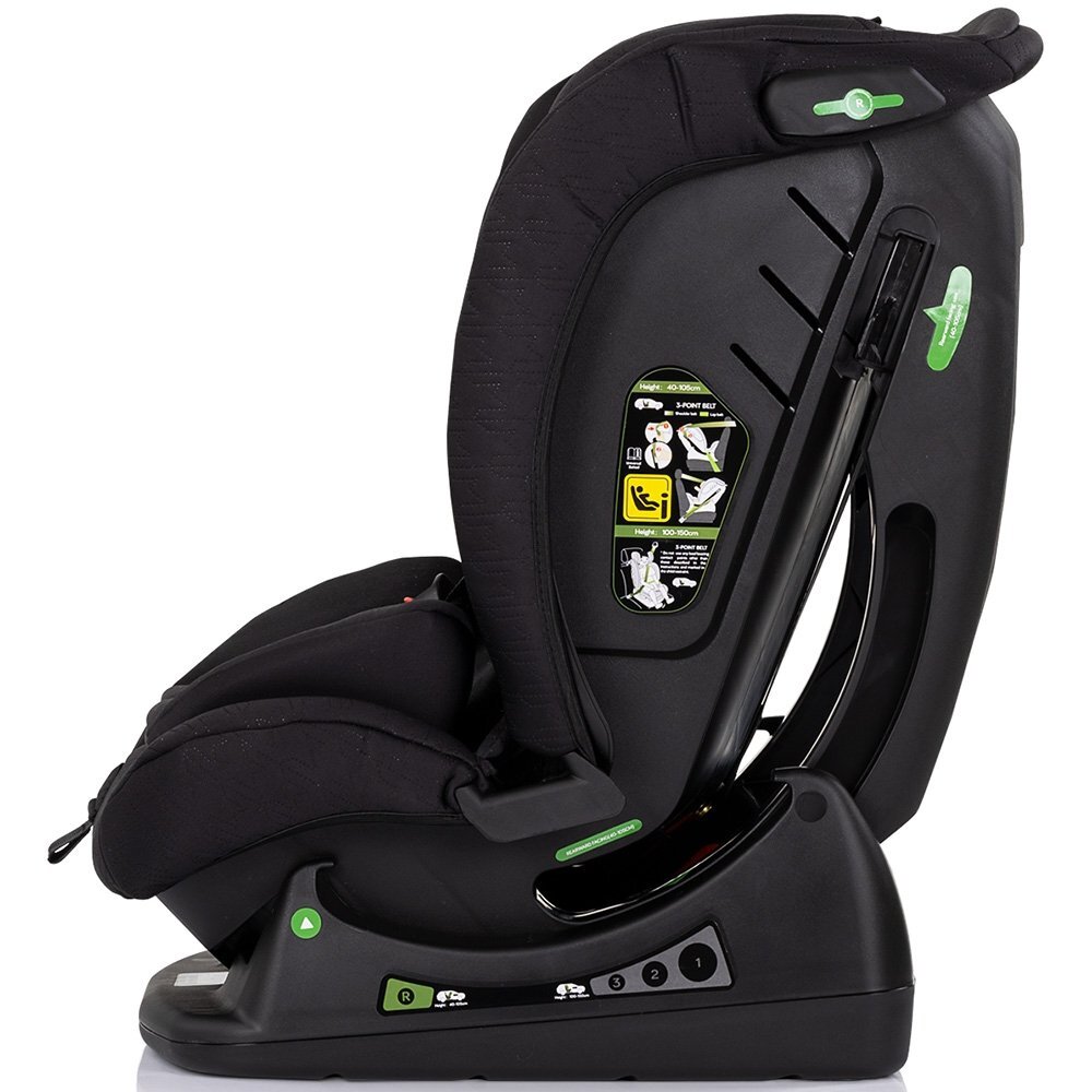 CHIPOLINO Scaun auto Aviato Blackberry I-Size 40-150 cm spatar reglabil husa detasabila perna moale