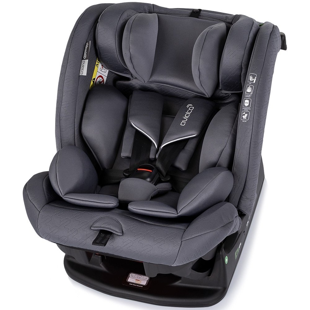 CHIPOLINO Scaun auto Aviato Cloud I-Size 40-150 cm spatar reglabil husa detasabila perna moale