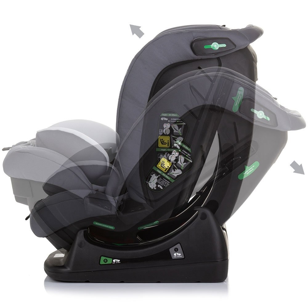CHIPOLINO Scaun auto Aviato I-Size 40-150 cm ash grey