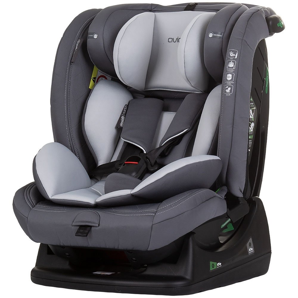 CHIPOLINO Scaun auto Aviato I-Size 40-150 cm ash grey