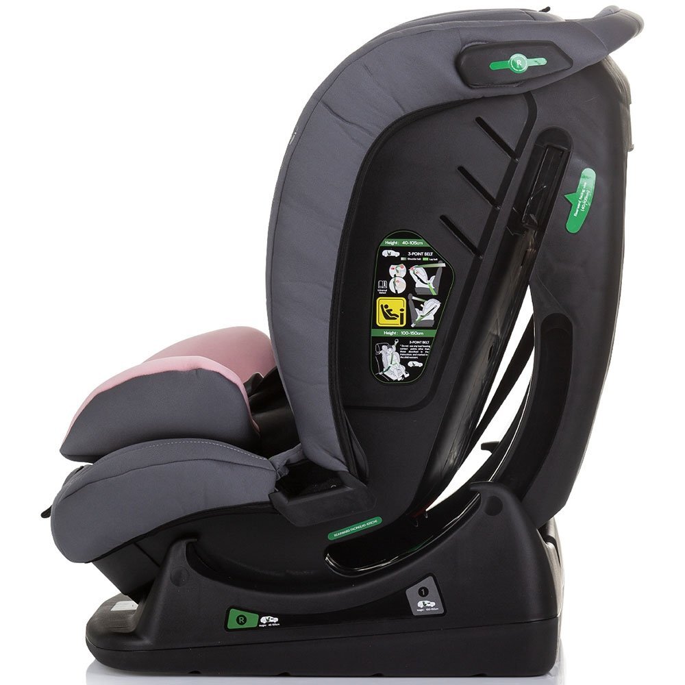 CHIPOLINO Scaun auto Aviato I-Size 40-150 cm flamingo