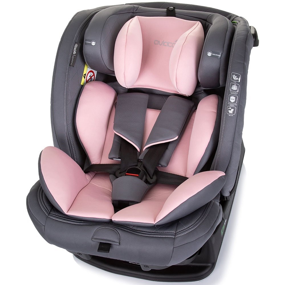 CHIPOLINO Scaun auto Aviato I-Size 40-150 cm flamingo