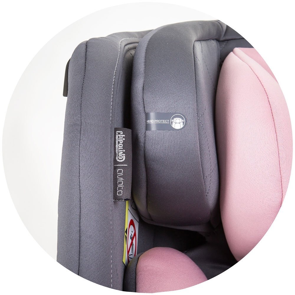 CHIPOLINO Scaun auto Aviato I-Size 40-150 cm flamingo