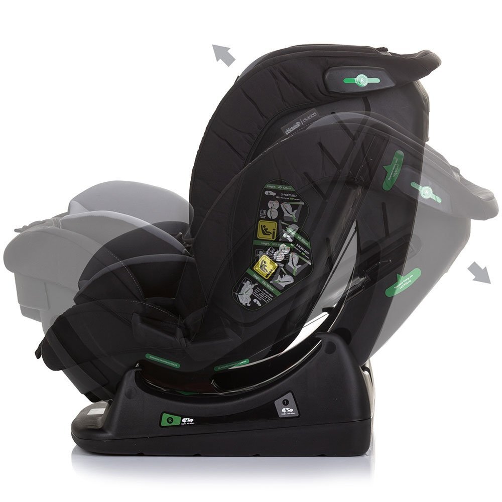 CHIPOLINO Scaun auto Aviato I-Size 40-150 cm granite