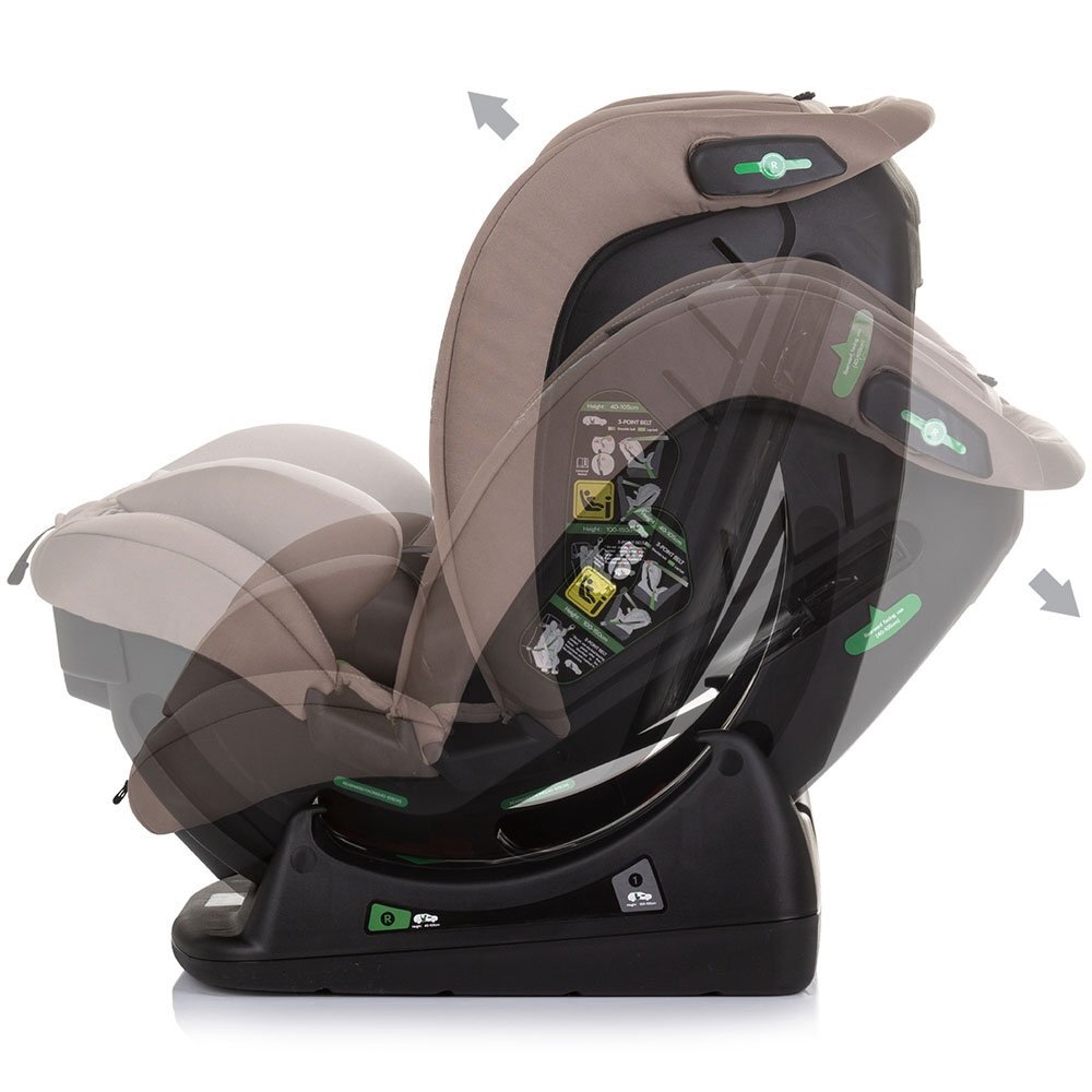 CHIPOLINO Scaun auto Aviato I-Size 40-150 cm macadamia