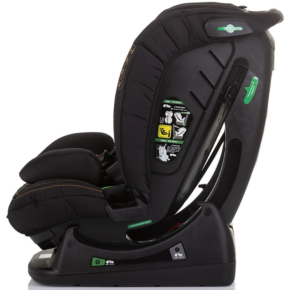 CHIPOLINO Scaun auto Aviato I-Size 40-150 cm obsidian