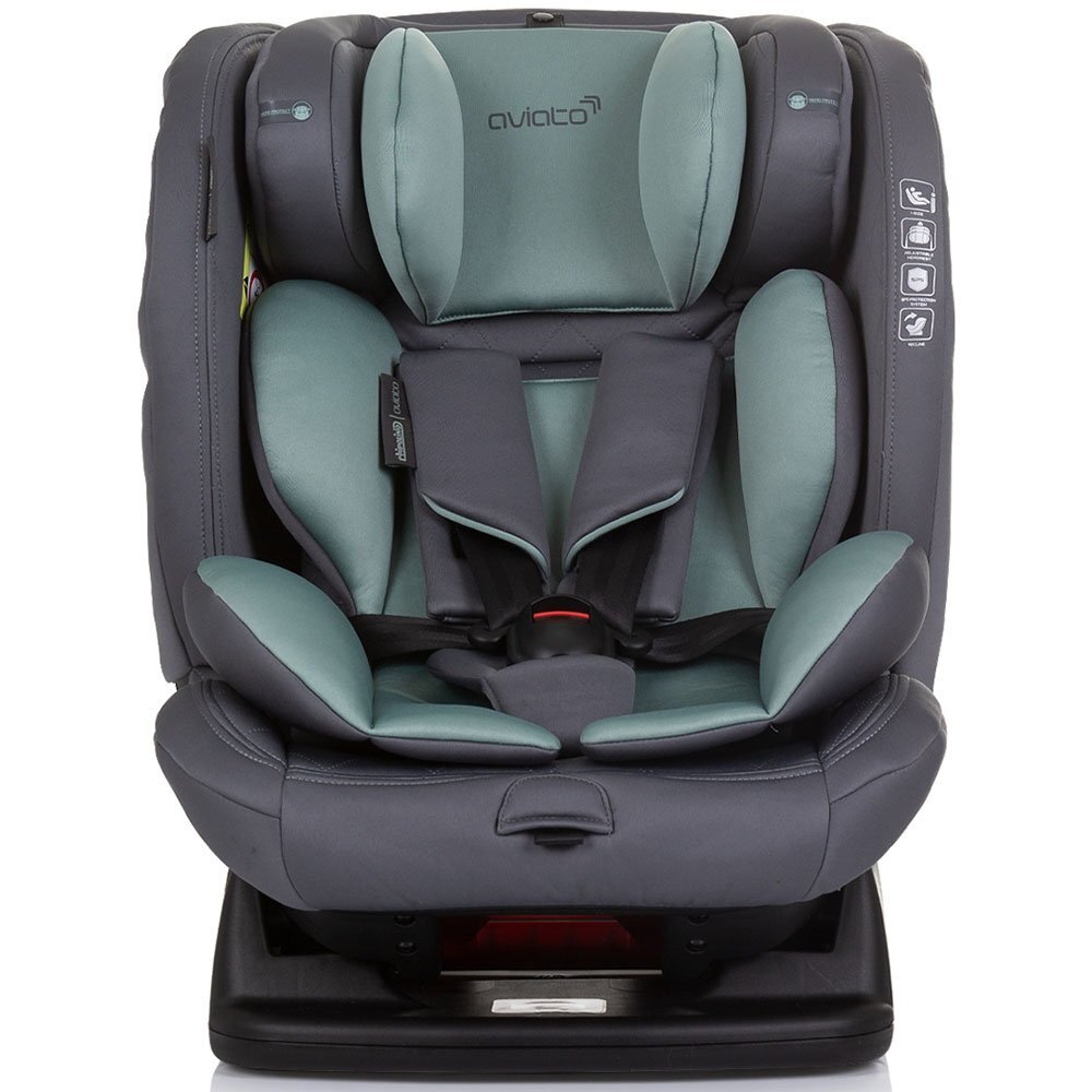 CHIPOLINO Scaun auto Aviato I-Size 40-150 cm pastel green