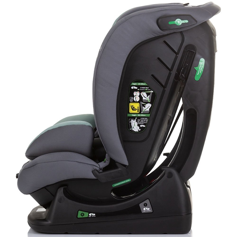 CHIPOLINO Scaun auto Aviato I-Size 40-150 cm pastel green