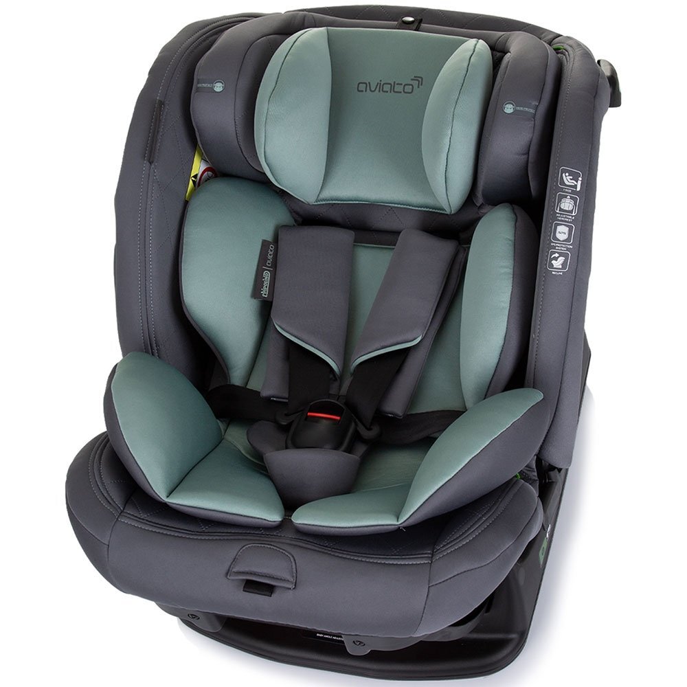 CHIPOLINO Scaun auto Aviato I-Size 40-150 cm pastel green