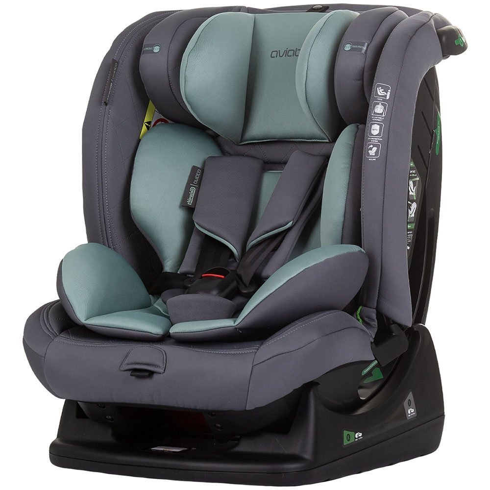 CHIPOLINO Scaun auto Aviato I-Size 40-150 cm pastel green