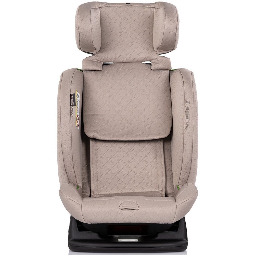 CHIPOLINO Scaun auto Aviato Tiramisu I-Size 40-150 cm spatar reglabil husa detasabila perna moale