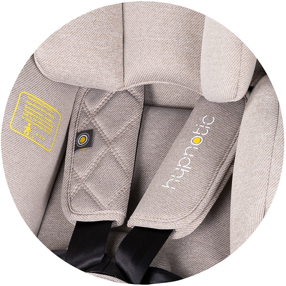 CHIPOLINO Scaun auto Hypnotic Tiramisu I-Size 40-150 cm cu sistem Isofix Top tether Sezut rotativ