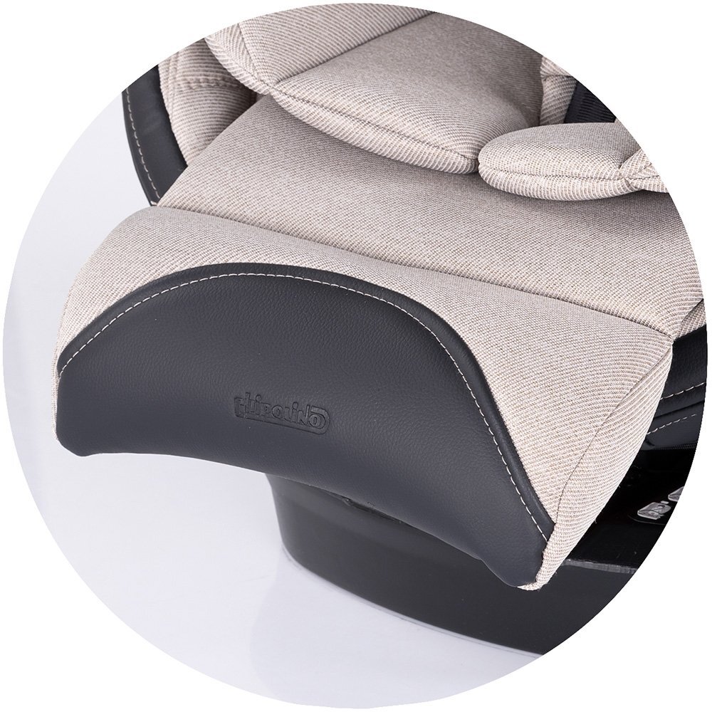 CHIPOLINO Scaun auto Hypnotic Tiramisu I-Size 40-150 cm cu sistem Isofix Top tether Sezut rotativ