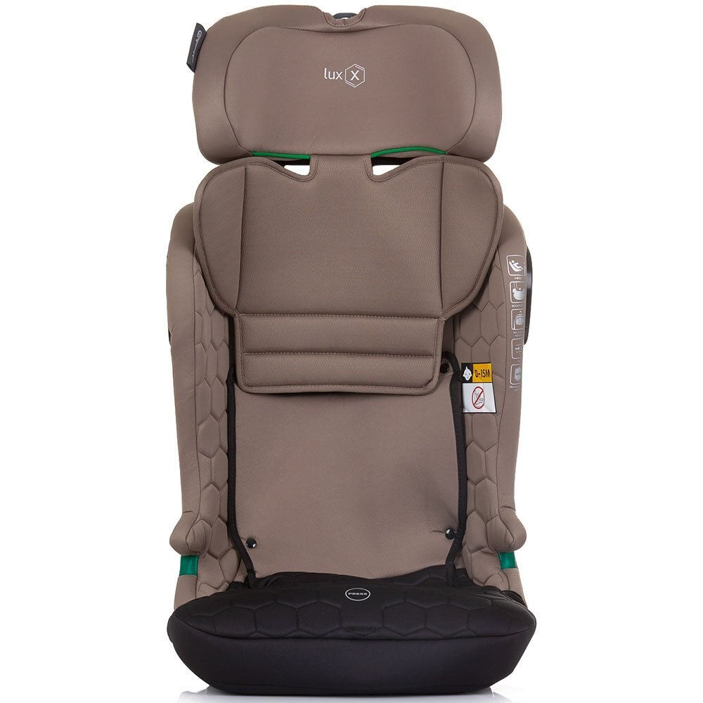 CHIPOLINO Scaun auto Lux X I-Size 76-150 cm cu sistem Isofix macadamia