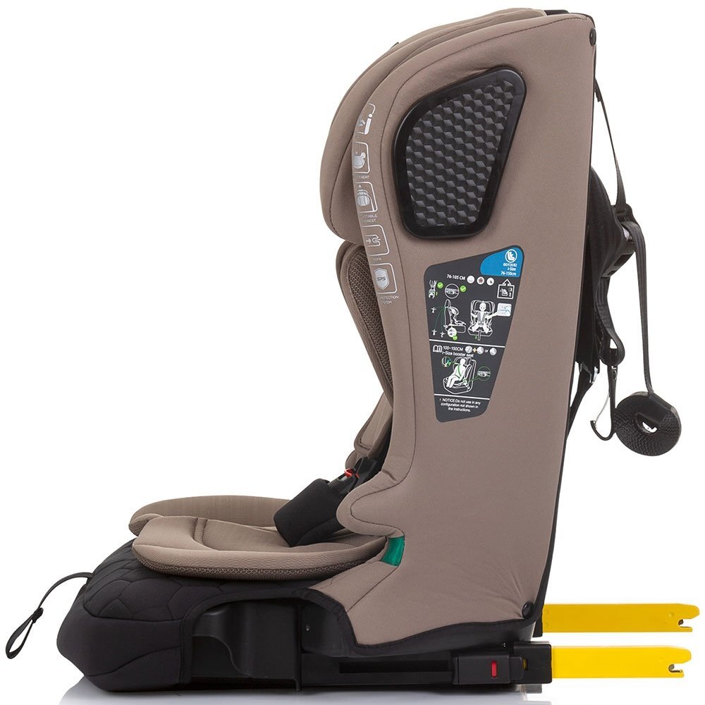 CHIPOLINO Scaun auto Lux X I-Size 76-150 cm cu sistem Isofix macadamia