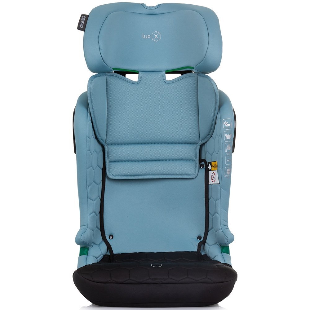 CHIPOLINO Scaun auto Lux X I-Size 76-150 cm cu sistem Isofix pastel blue green