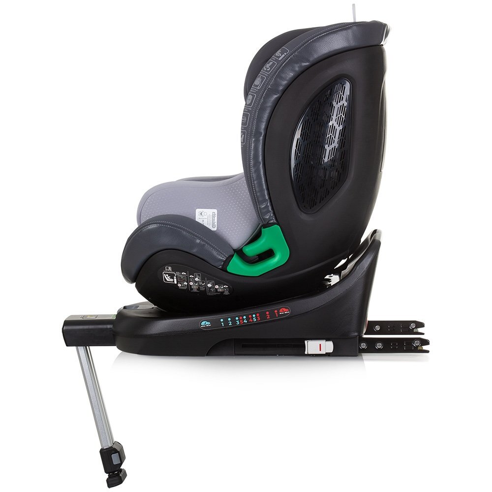 CHIPOLINO Scaun auto Maximus I-Size 40-150 cm granite cu sistem Isofix
