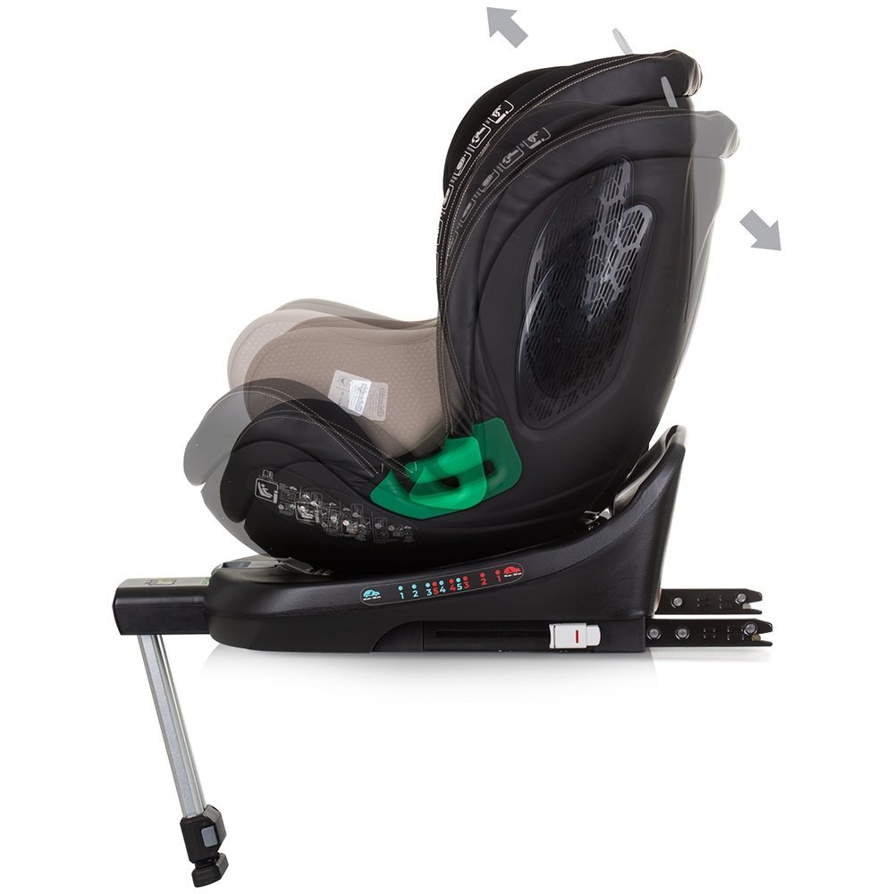 CHIPOLINO Scaun auto Maximus I-Size 40-150 cm macadamia cu sistem Isofix