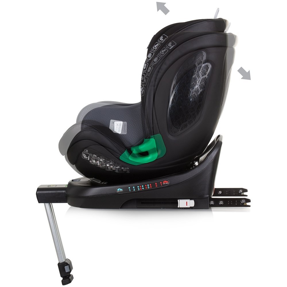 CHIPOLINO Scaun auto Maximus I-Size 40-150 cm obsidian cu sistem Isofix