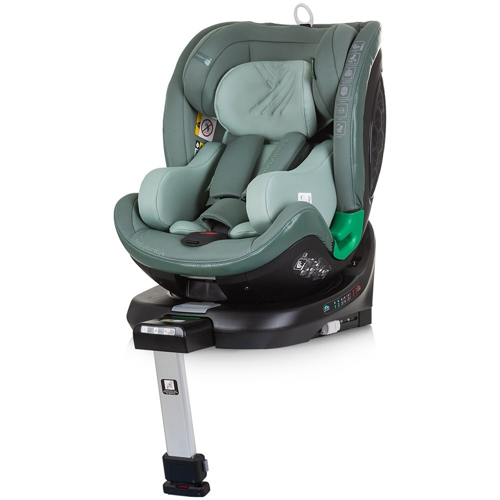 CHIPOLINO Scaun auto Maximus I-Size 40-150 cm pastel green cu sistem Isofix