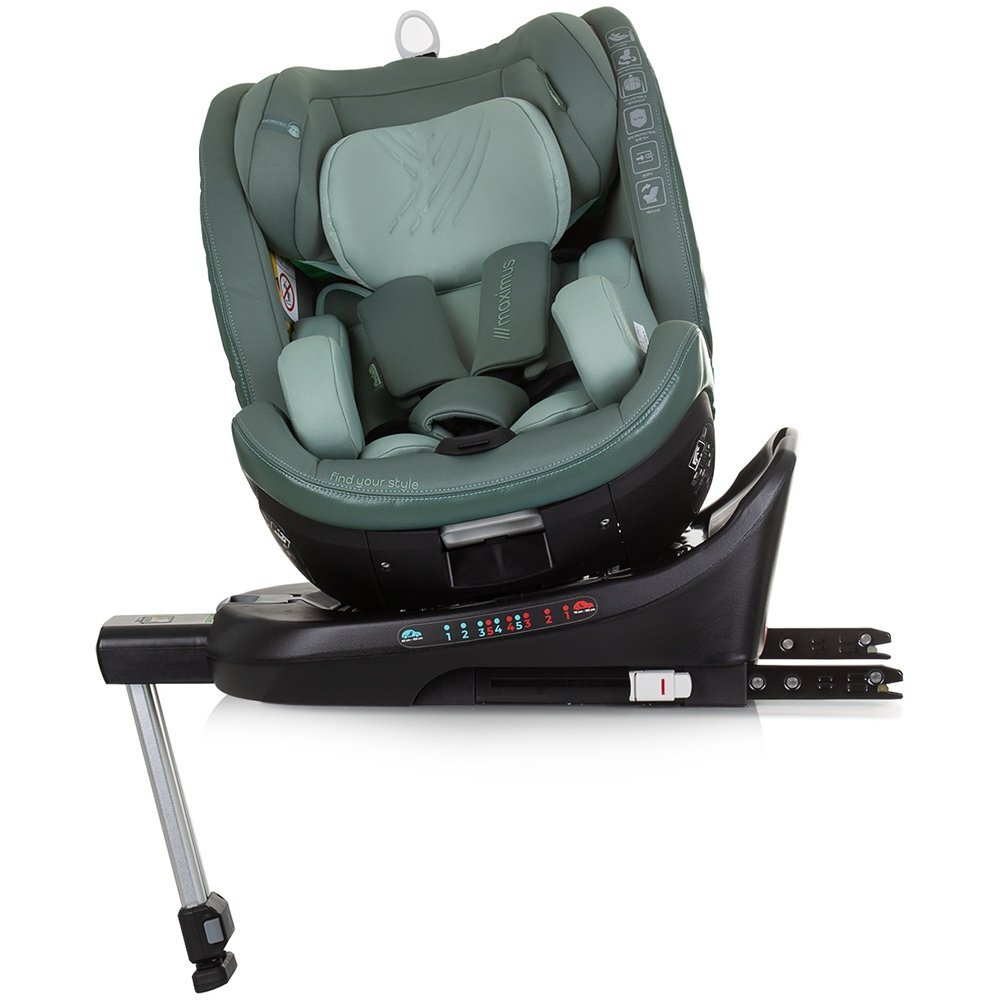 CHIPOLINO Scaun auto Maximus I-Size 40-150 cm pastel green cu sistem Isofix