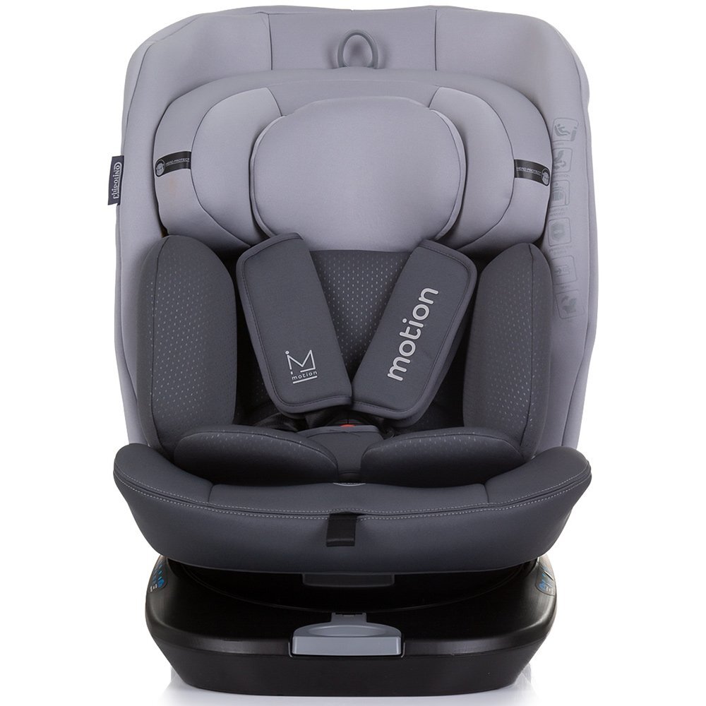 CHIPOLINO Scaun auto Motion I-Size 40-150 cm granite cu sistem Isofix