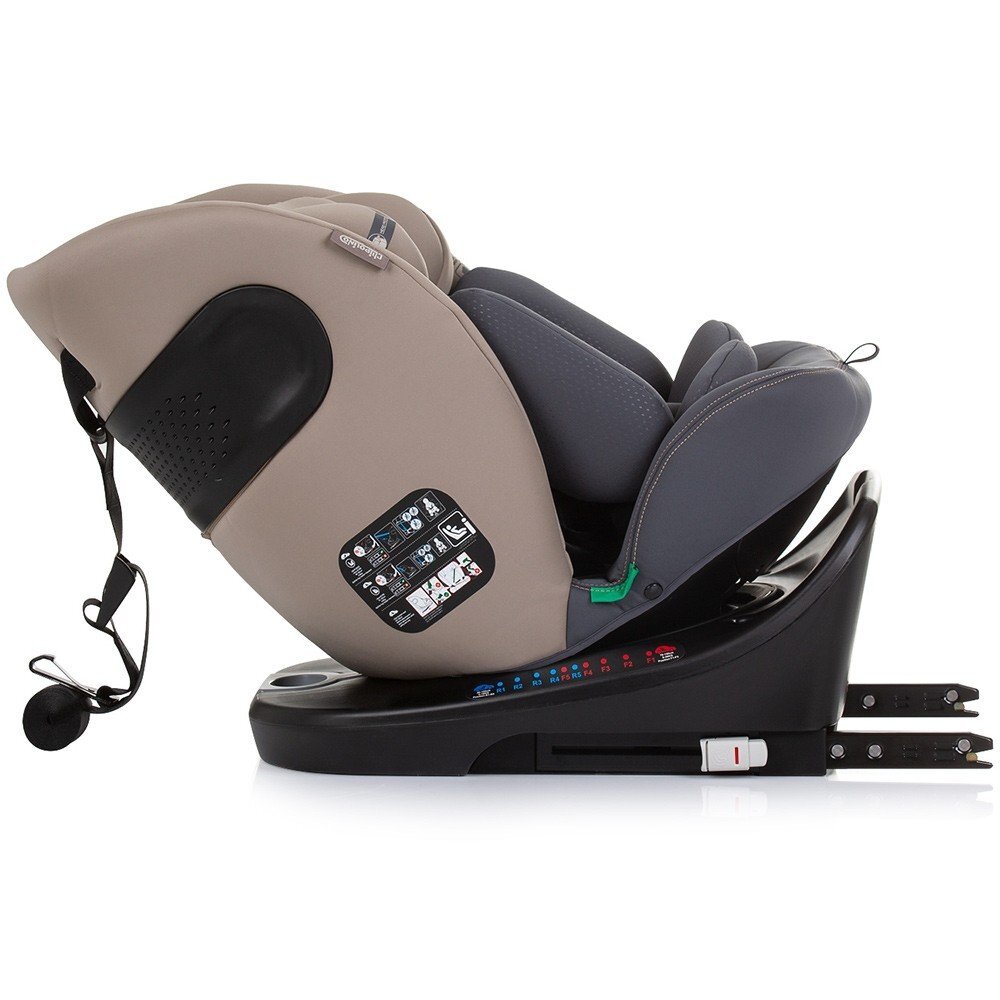CHIPOLINO Scaun auto Motion I-Size 40-150 cm macadamia cu sistem Isofix