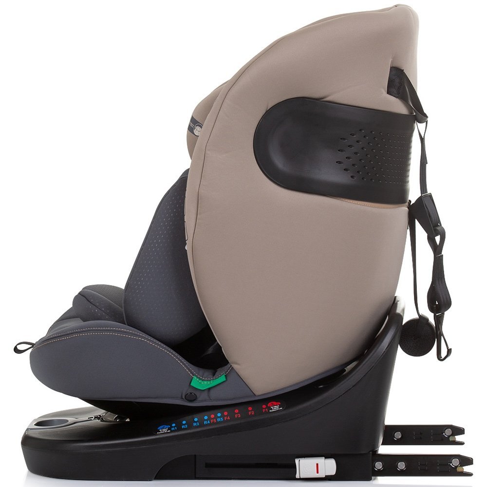CHIPOLINO Scaun auto Motion I-Size 40-150 cm macadamia cu sistem Isofix