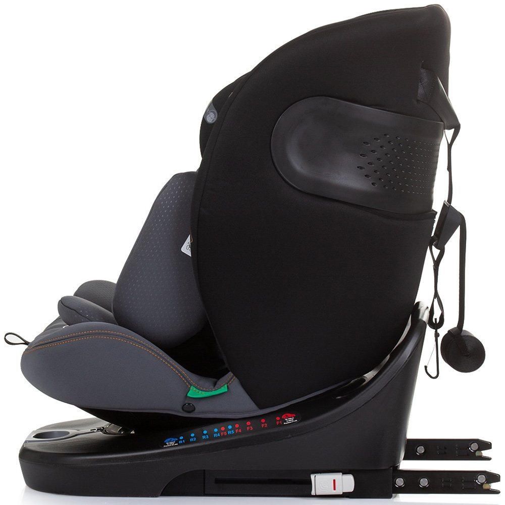 CHIPOLINO Scaun auto Motion I-Size 40-150 cm obsidian cu sistem Isofix
