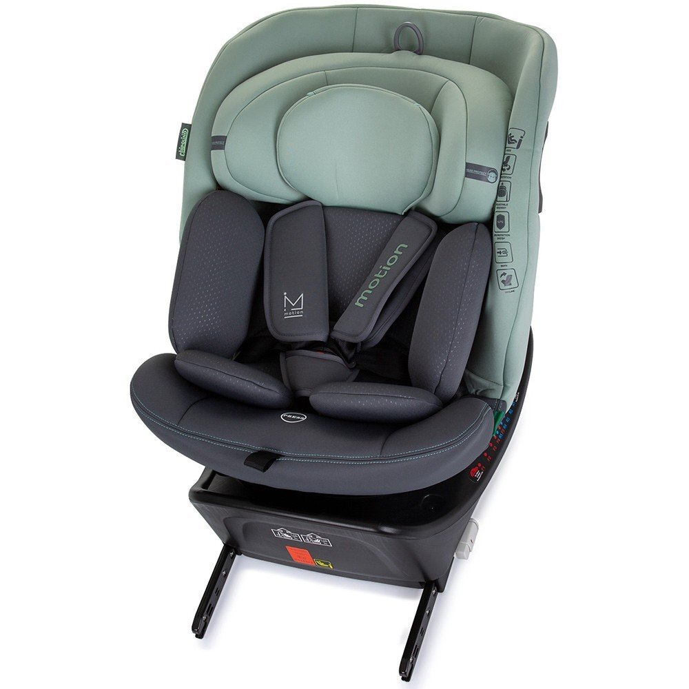 CHIPOLINO Scaun auto Motion I-Size 40-150 cm pastel green cu sistem Isofix