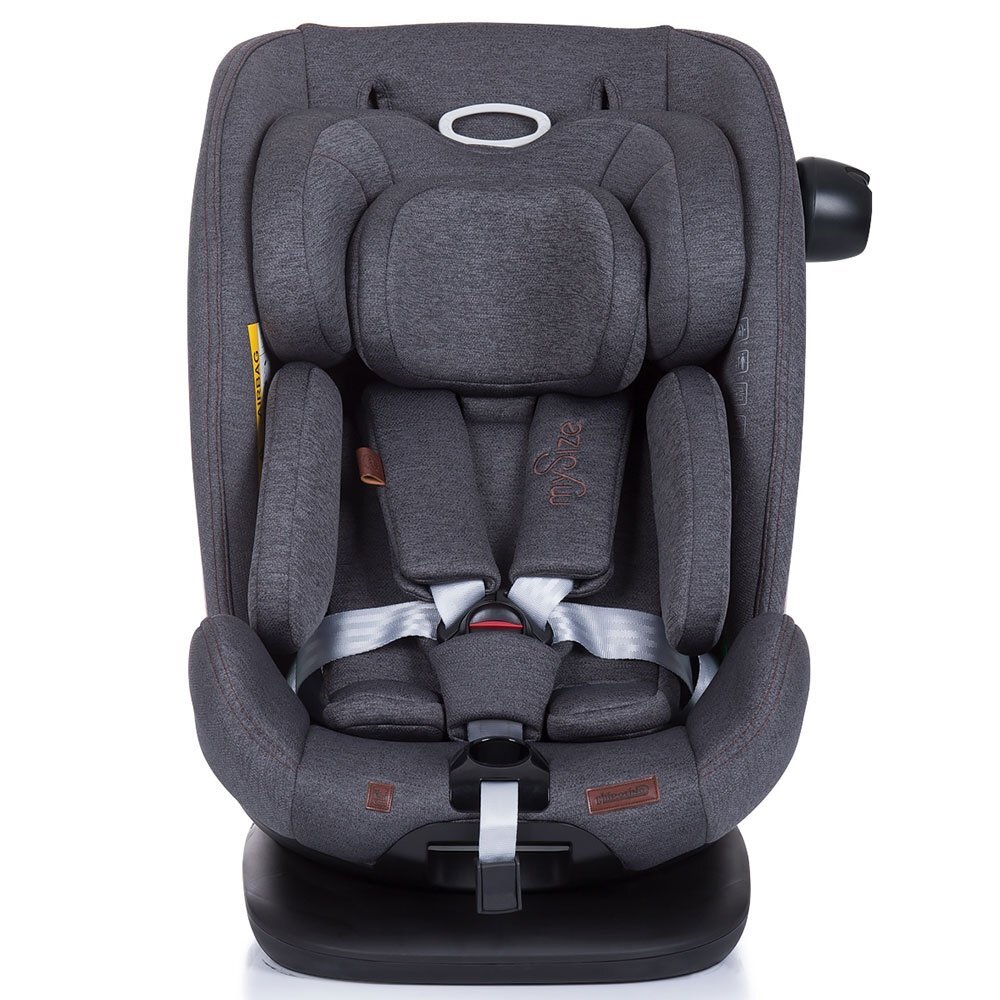 CHIPOLINO Scaun auto My Size 0-36 kg I-Size anthracite cu sistem isofix