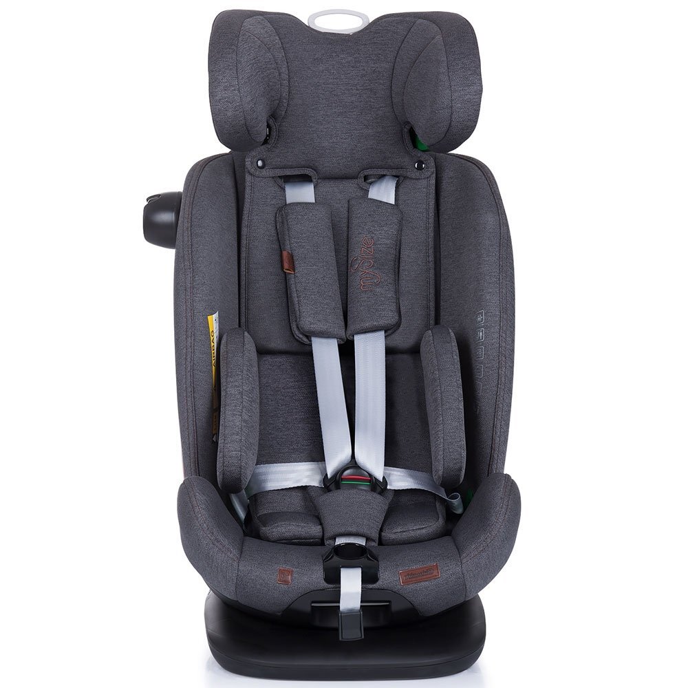 CHIPOLINO Scaun auto My Size 0-36 kg I-Size anthracite cu sistem isofix