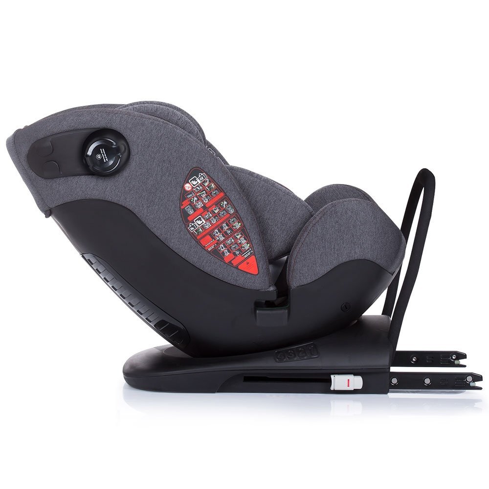CHIPOLINO Scaun auto My Size 0-36 kg I-Size anthracite cu sistem isofix
