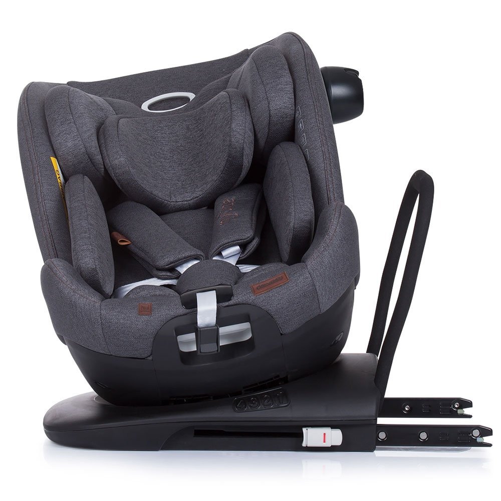 CHIPOLINO Scaun auto My Size 0-36 kg I-Size anthracite cu sistem isofix